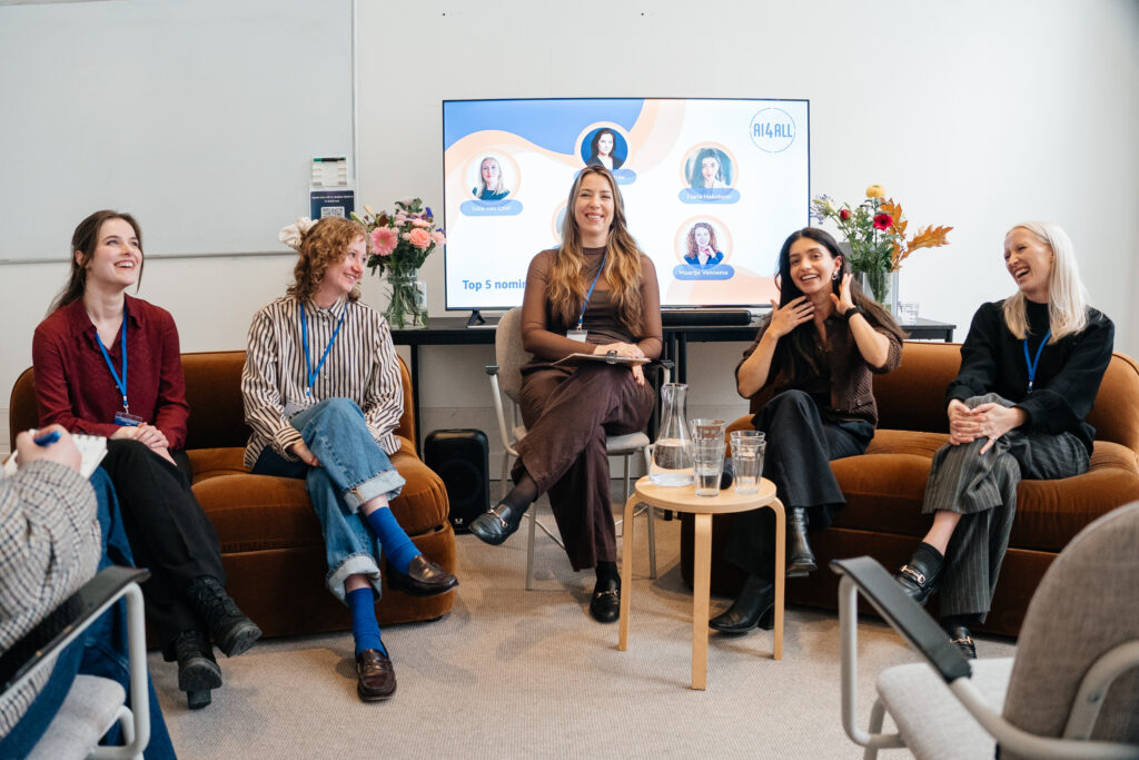 Panel discussion during the AI4ALL Summit 2025