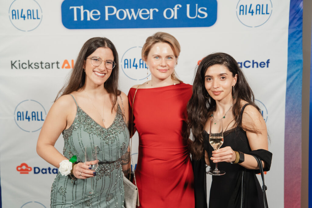Elena Miliaeva at an AI4ALL event